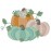 Three Beautiful Pumpkins With Flowers Filled Machine Embroidery Design Digitized Pattern
