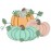 Three Beautiful Pumpkins With Flowers Applique Machine Embroidery Design Digitized Pattern