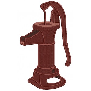Water pump Filled Machine Embroidery Design Digitized Pattern
