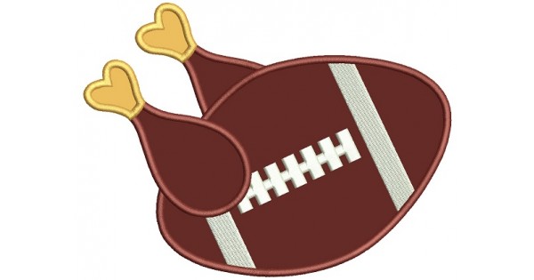 Thanksgiving-Football-in-a-Shape-fo-a-Turkey-Applique-Machine ...