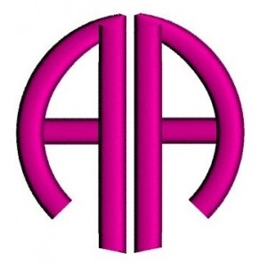 2 Letter Satin Circle Monogram Machine Embroidery Small Satin Font