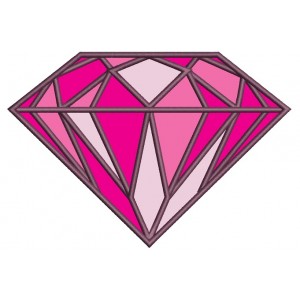 Diamond Applique Machine Embroidery Design Digitized Pattern