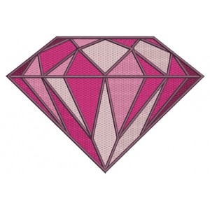 Diamond Filled Machine Embroidery Design Digitized Pattern