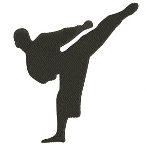 Karate Machine Embroidery Martial Arts Design Digitized Filled Pattern
