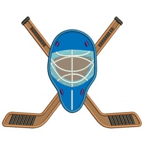 Hockey Applique Sport Machine Embroidery Digitized Design Filled Pattern - Instant Download - 4x4 , 5x7, and 6x10 -hoops