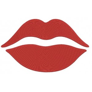 Lips Love Kiss Me Machine Embroidery Digitized Design Filled Pattern - Instant Download - 4x4 , 5x7, and 6x10 -hoops