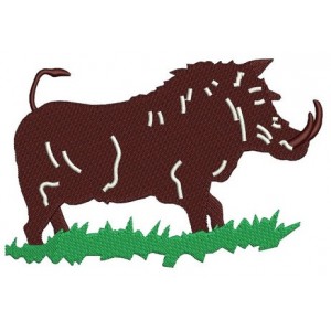 Boar, Hog Machine Embroidery Digitized Design Filled Pattern - Instant Download Digitized Pattern -4x4 , 5x7, and 6x10 hoops
