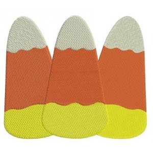 Candy Corn Halloween Filled Machine Embroidery Digitized Design Pattern - Instant Download - 4x4 , 5x7, and 6x10