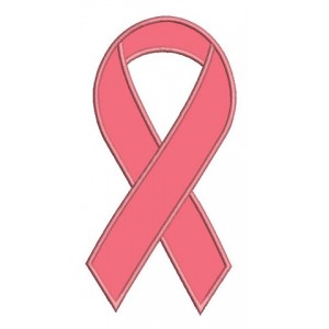 Breast Cancer Ribbon Machine Embroidery Digitized Design Applique Pattern - Instant Download - 4x4 , 5x7, and 6x10 -hoops