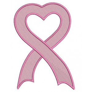 Breast Cancer Awareness Ribbon Machine Embroidery Digitized Design Filled Pattern - Instant Download - 4x4 , 5x7, and 6x10 -hoops